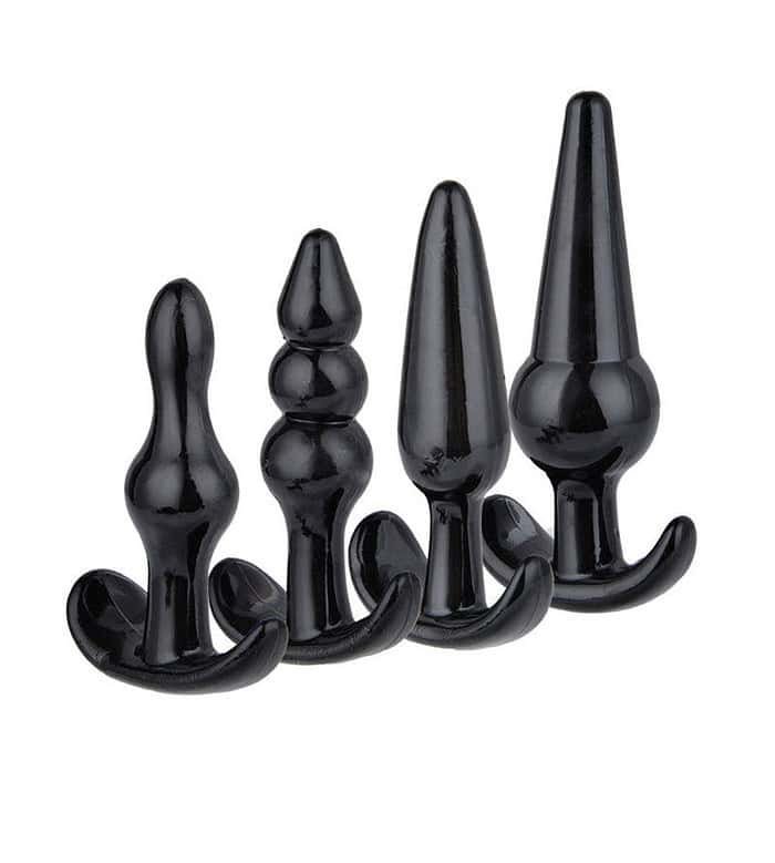 Anal Butt Plug Waterproof Silicone Anal Beads - Image 2