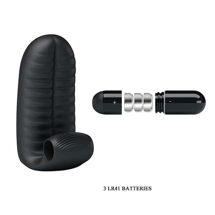 Finger Vibrator In Black - Image 7
