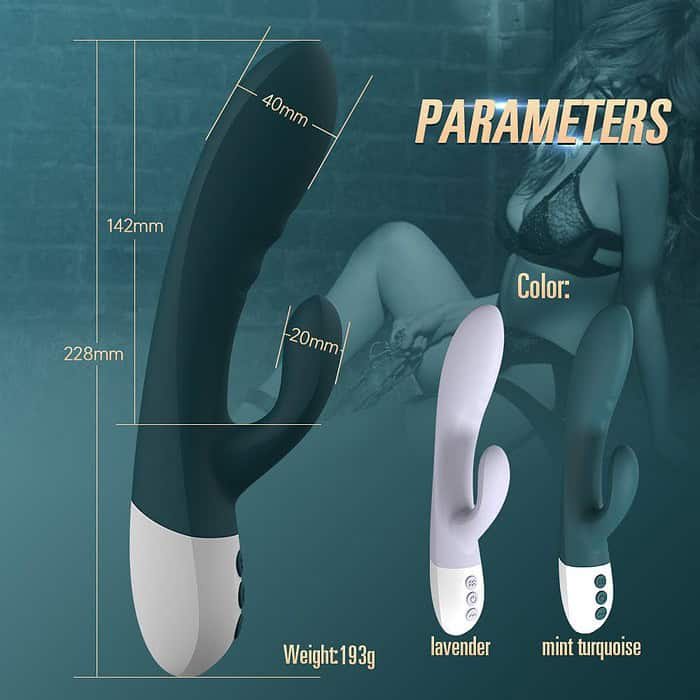 12 Frequency Double Rabbit Vibrator - Image 22