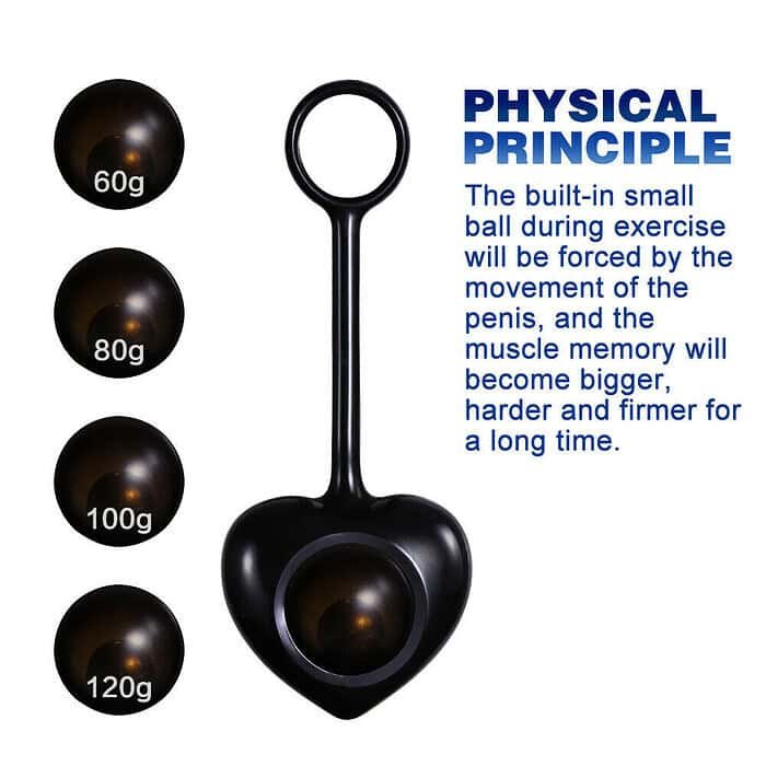 4PCS/Set Ball Trainer Weight Penis Stretcher - Image 5