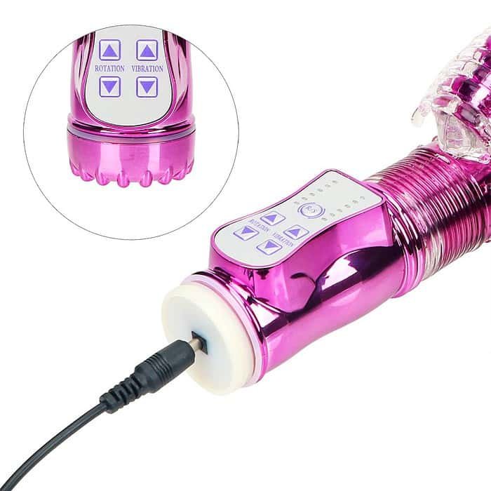 Rechargeable Powerful 10 Speed Rampant Rabbit Vibrator - Image 6