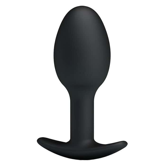 Silicone Butt Plug In Black Anal Plug - Image 2