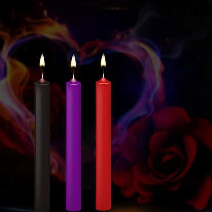 Colorful Party Candles In 3pcs/Pack - Image 5