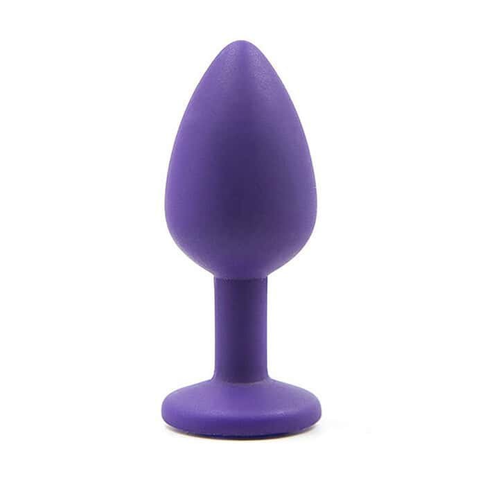 Large Size Diamond Dildo Silicone Butt Plug Anal Toys - Image 5