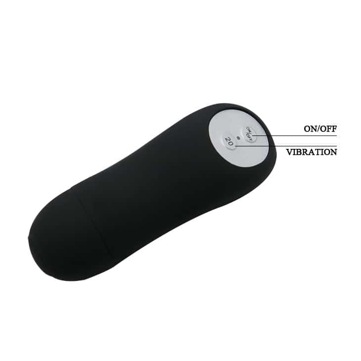 Vibrating Cock Ring In Black