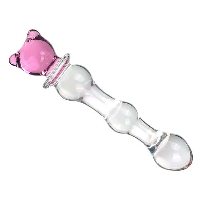 Large Size Glass Dildo Anal Butt Plug - Image 8