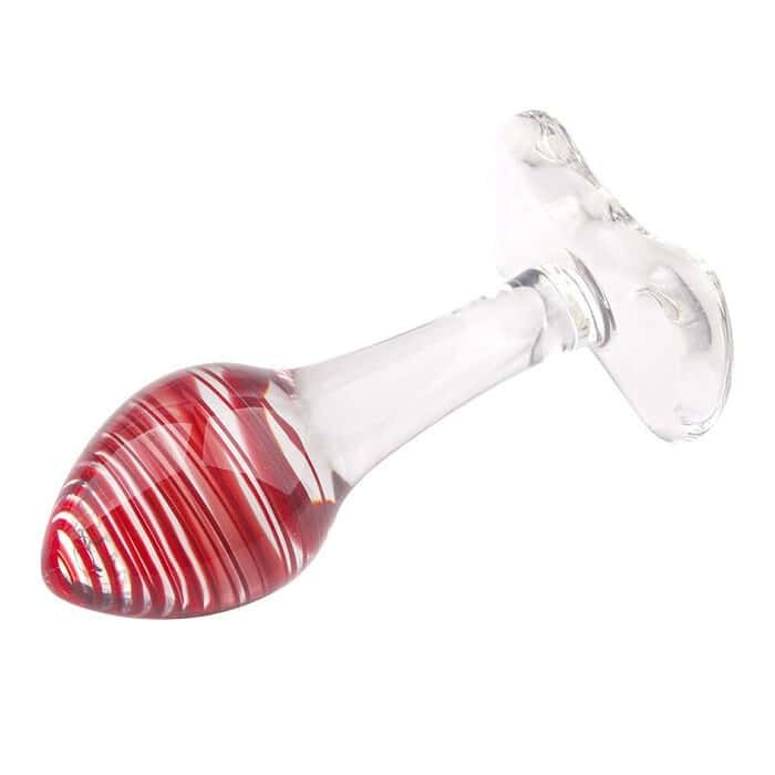 Glass Anal Plug G-Spot Massager Dildo Crystal Butt Plug - Image 3