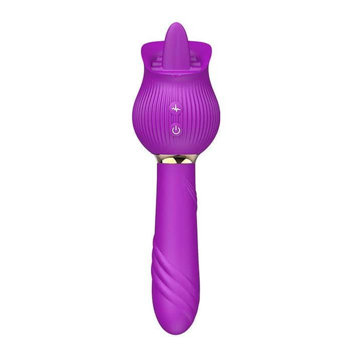 12 Frequency Tongue Rose Vibrator - Image 3