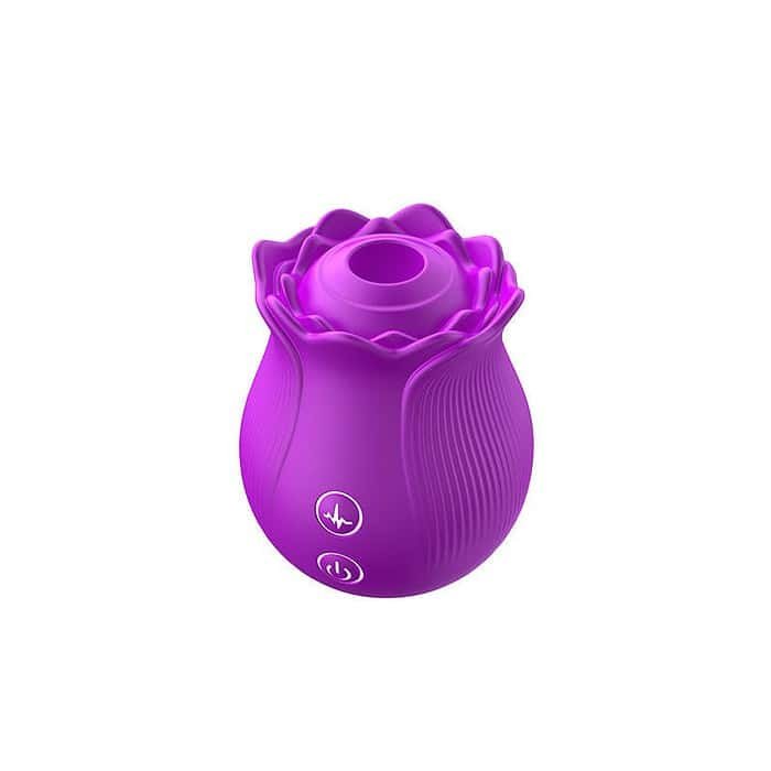 12 Frequency Clitoral Sucking Rose Vibrator - Image 3