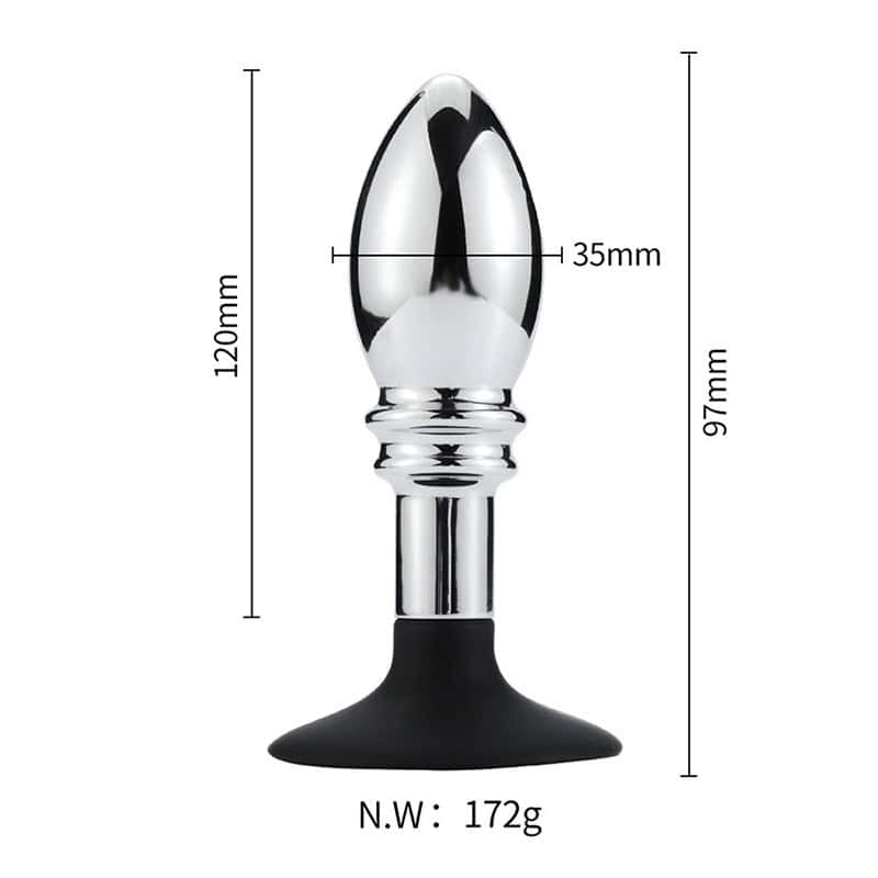 Anal Plug Stainless Steel Anal Beads