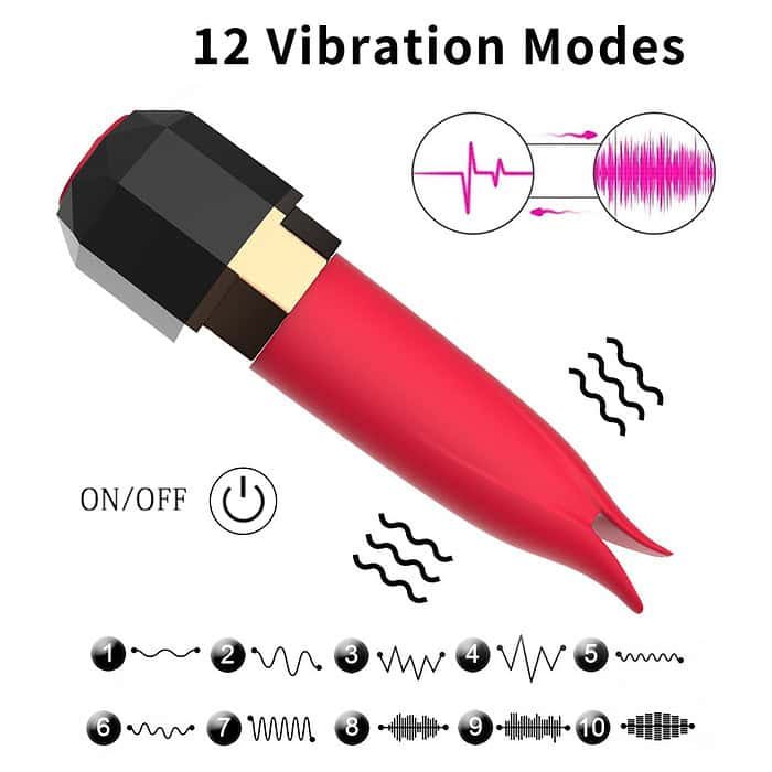 Mini Lipstick Bullet Vibrator - Image 3