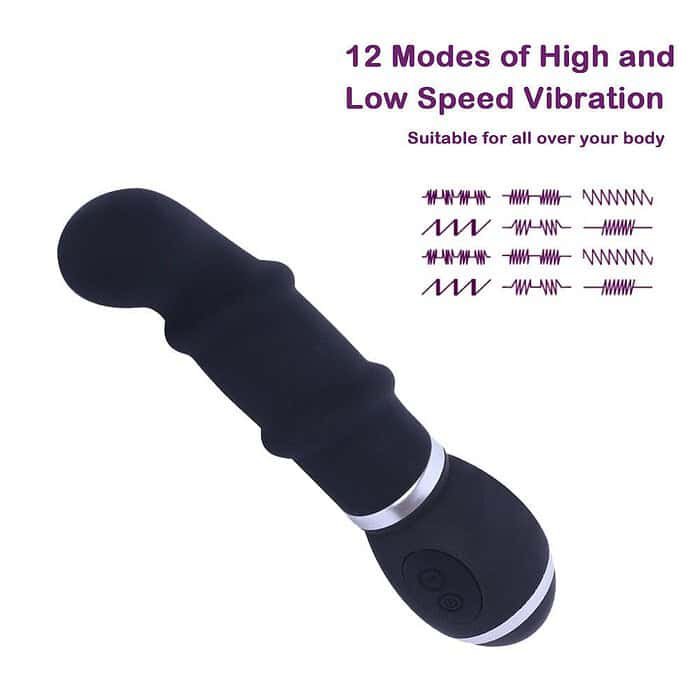 12 Speed Vibrating Dildo - Image 5
