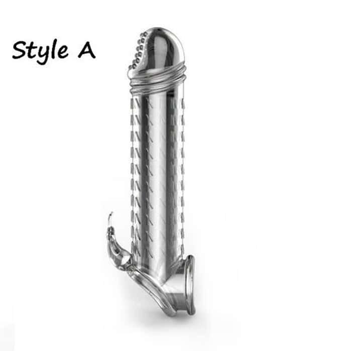 Crystal Rabbit Sleeve In Clear - Image 10