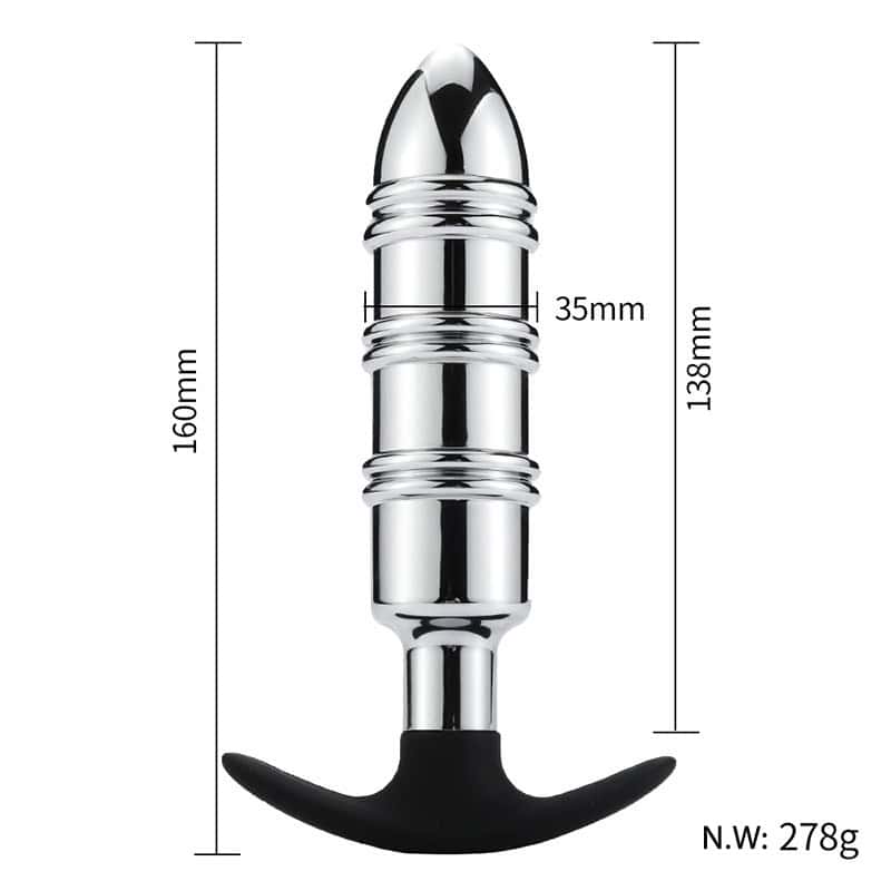 Metal Anal Plug Stainless Steel Anal Beads Anal Sex Toys 14