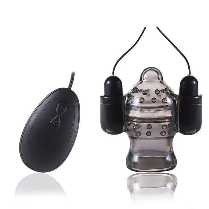 20 Speed Vibrator Delay Ejaculation Penis Cock Ring - Image 2