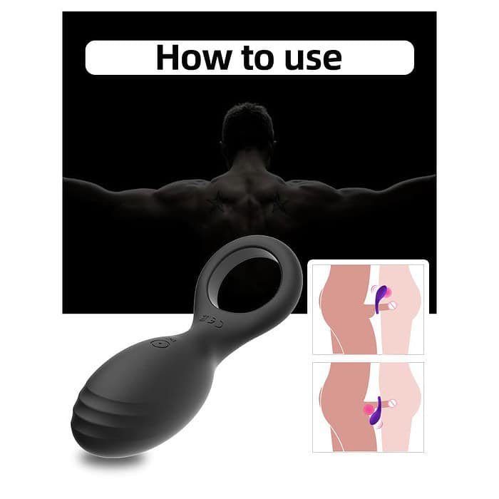 10 Speed USB Rechargeable Vibrating Cock Ring - Image 12