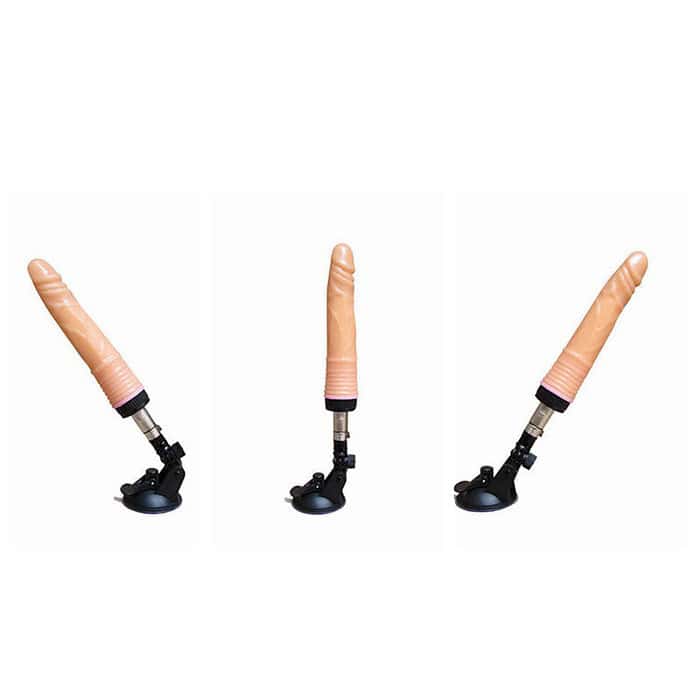 Rotate Anal Plugs Realistic Suction Cup Dildo Sex Machine G-spot Massage - Image 4