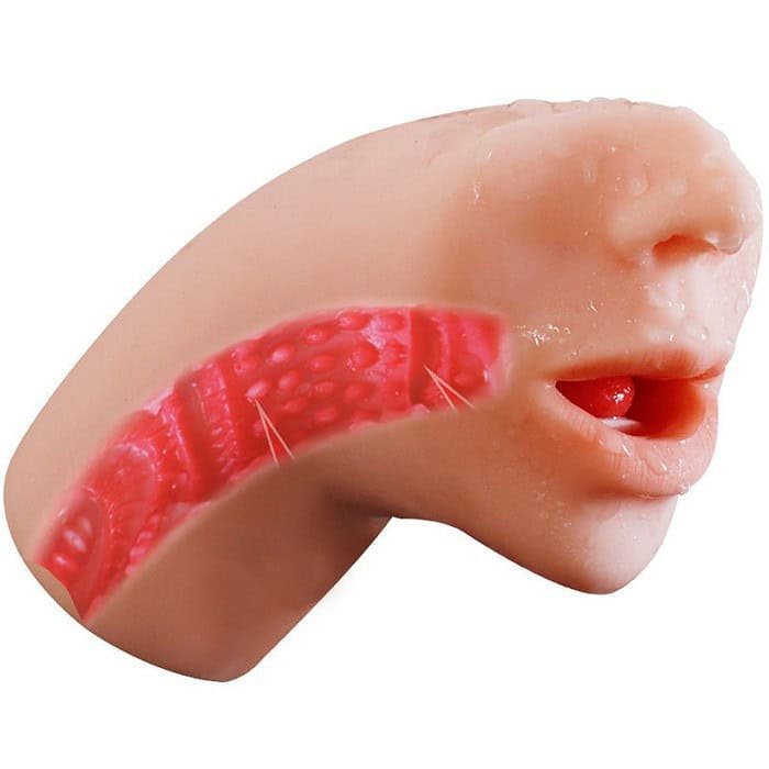 Male Masturbator Realistic Oral 3D Deep Throat Blow Job Sex Dolls - Image 3