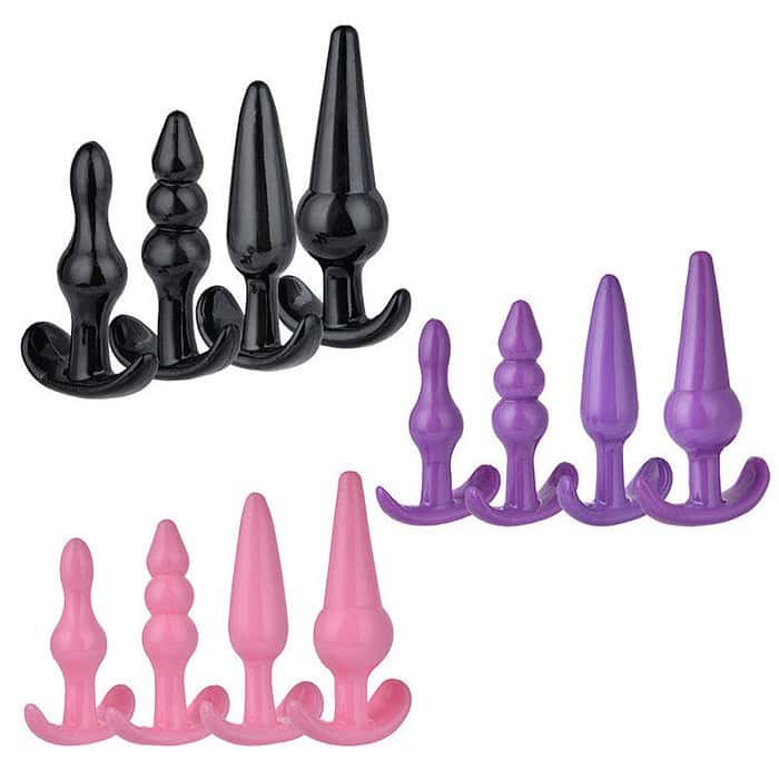 Anal Butt Plug Waterproof Silicone Anal Beads - Image 5