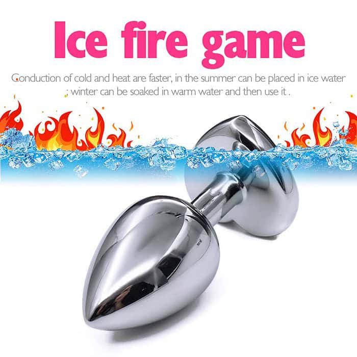 3pcs Diamond Butt Plug Anal Plug (Heart Shape) - Image 36