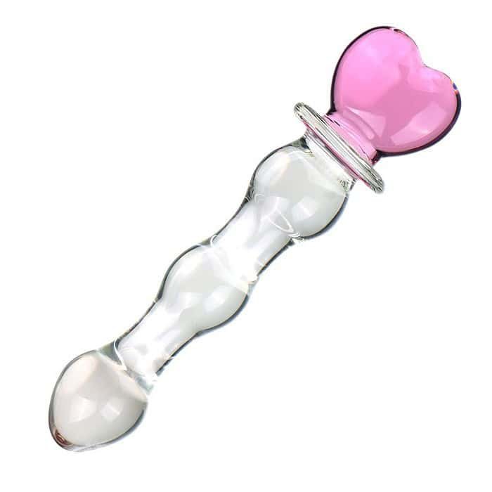 Large Size Glass Dildo Anal Butt Plug - Image 7