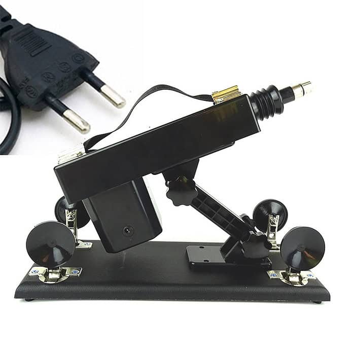 Black Sex Machine with Dildos for Men and Women - Image 3