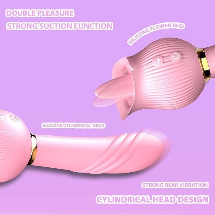 12 Frequency Tongue Rose Vibrator - Image 17