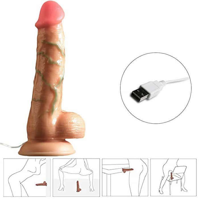 USB rechargeable female phalluses sway and vibrate - Image 8