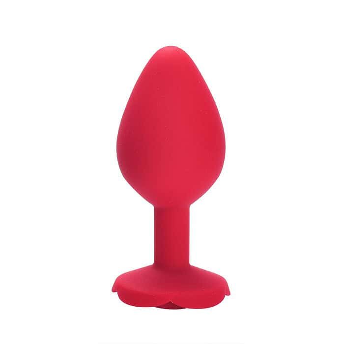 Rose Silicone Anal Plugs (L) - Image 2