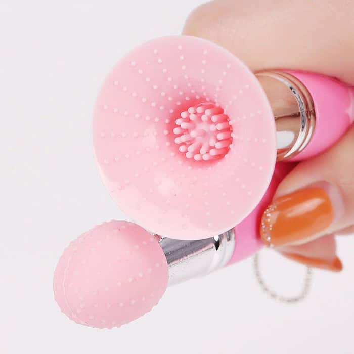 Vibrating 3 in 1 Clitoris Stimulator Nipple Stimulation - Image 6