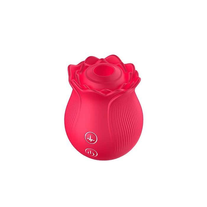 12 Frequency Clitoral Sucking Rose Vibrator - Image 4