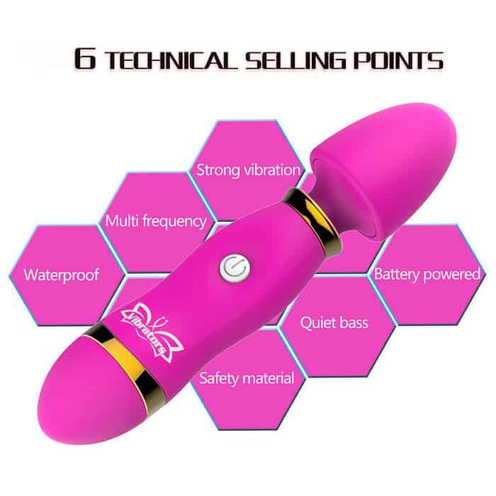 4f9bd6af2570e5c2 AV Massager 12 Speed Dildo Vibrator G-Spot Massager - Image 13