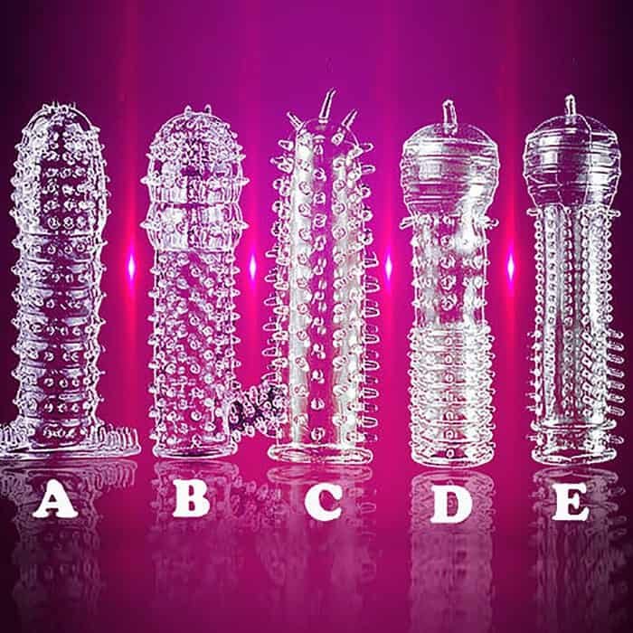 Stimulate Ejaculation Delay Penis Sleeve Reusable Condom - Image 2