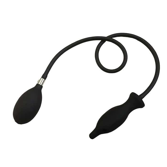 Black Inflatable Anal Butt Plug Dildo - Image 9