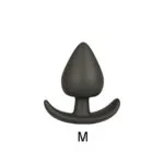 MALE GAY BLACK Silicone Butt Anal Plug - Image 8