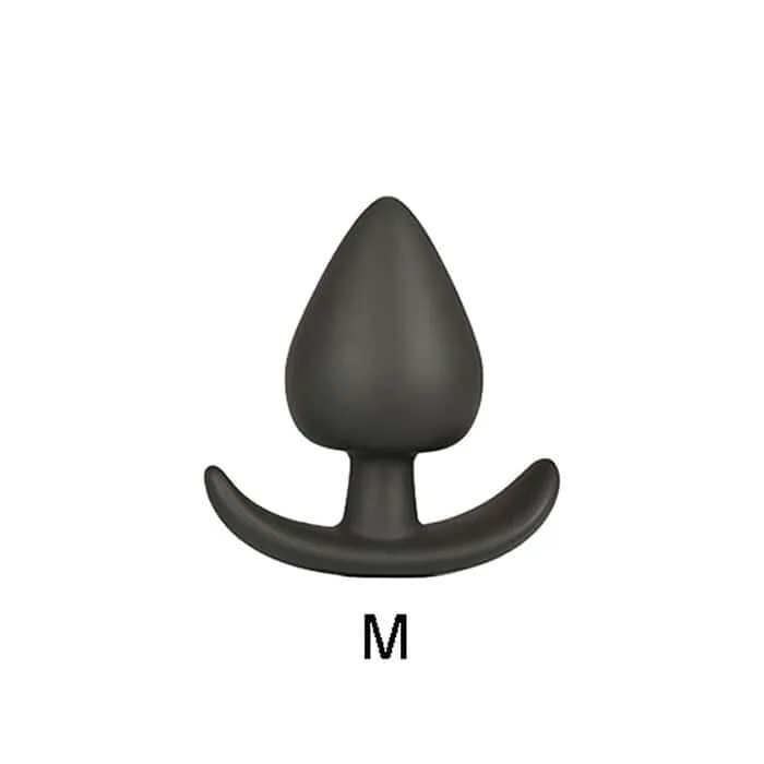 MALE GAY BLACK Silicone Butt Anal Plug - Image 8
