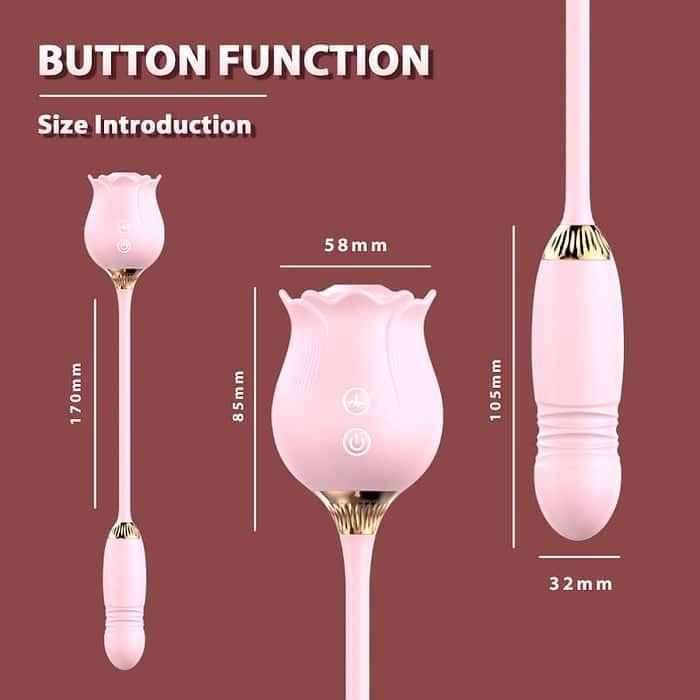 12 Frequency Rose Clitoral Sucking  Jumping Egg - Image 14