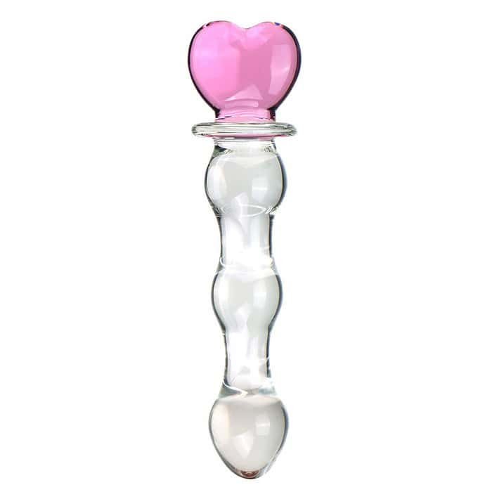 Large Size Glass Dildo Anal Butt Plug - Image 2