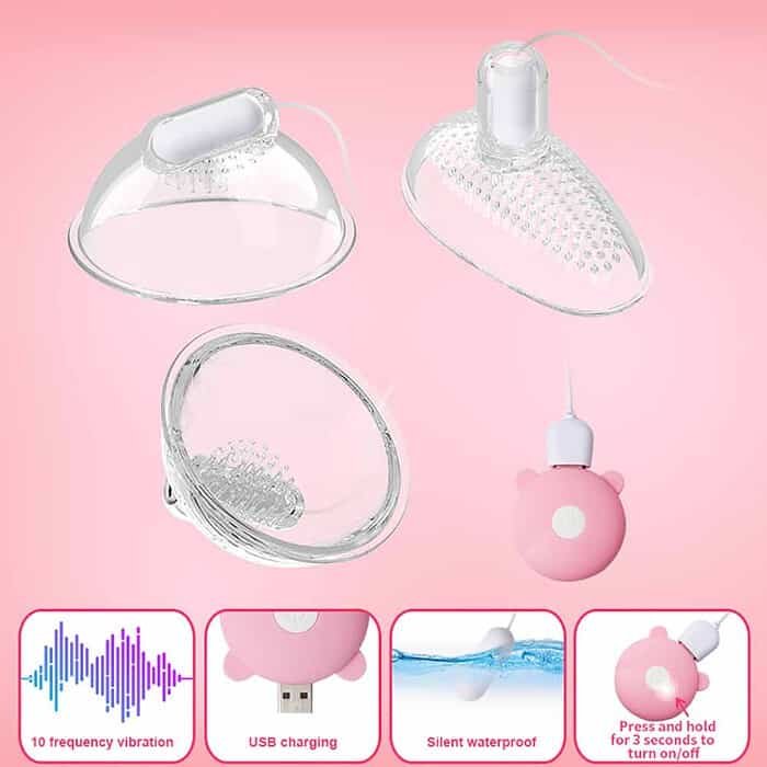 Three Head Charging Shock Absorbing Breast Massager - Image 8