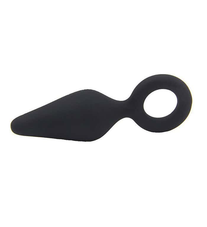 Silicone Black Anal Plug Prostate Massager Anal Toys - Image 5