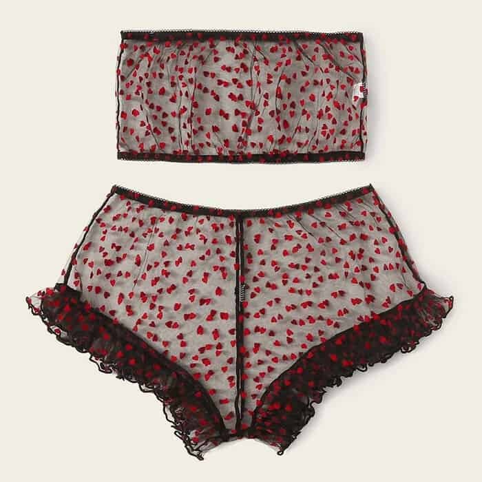 Heart Shape See-through Set - Multi-Size - Image 6