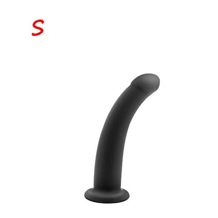 Unisex Silicone Anal Butt Plug Suction Cup Dildo - Image 2