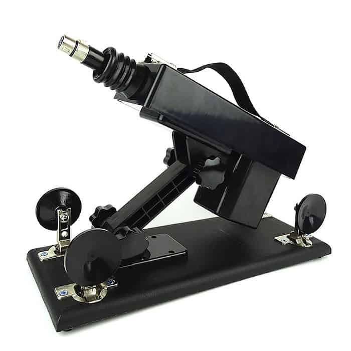 Masturbation Black Sex Machine with 4 Dildos and 2 Extension Tube - Image 16