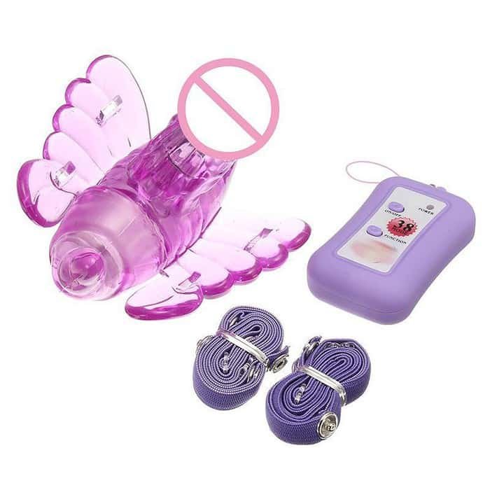 Wireless Remote Control Wearable Butterfly Vibrator Dildo - Image 3