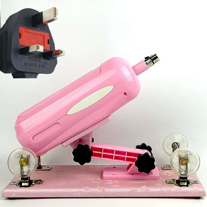Make Love Pink Sex Machine with 5 Dildo - Image 4