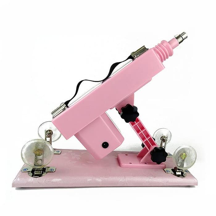 Automatic Pink Sex Machines with 6 Attachment - Image 18