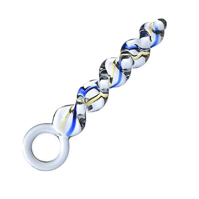 Anal Plug Glass Dildo G-spot Massage Realistic Anal Plug - Image 4