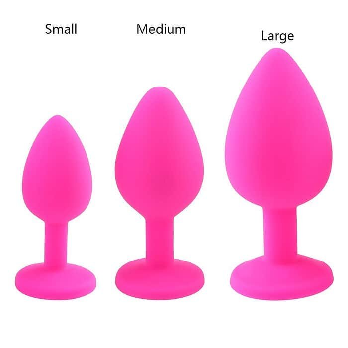 Jewelry Anal Plug Silicone Waterproof Training Kit - Image 4