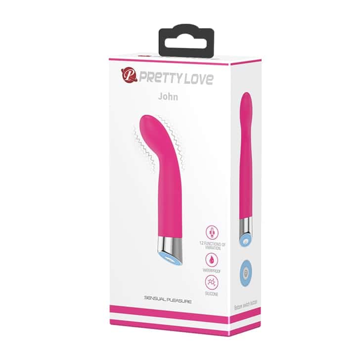 12-Function Vibration Silicone G-Spot Vibrator