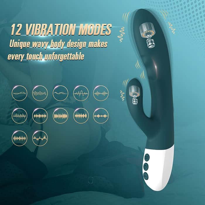 12 Frequency Double Rabbit Vibrator - Image 16